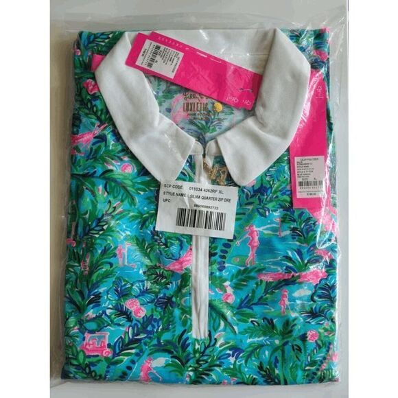 🏌️ LILLY PULITZER UPF 50+ Luxletic Silvia Dress with Pockets & Shorts XL NWT - Picture 10 of 16